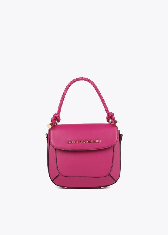 Bolso bandolera fucsia